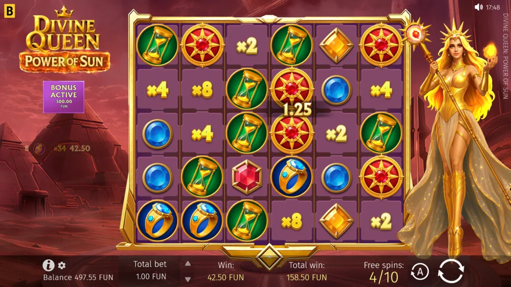 Divine Queen Power of Sun Free Spins