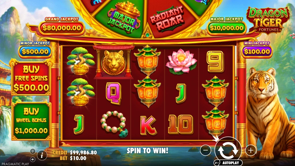 Dragon Tiger Fortunes - Base Game