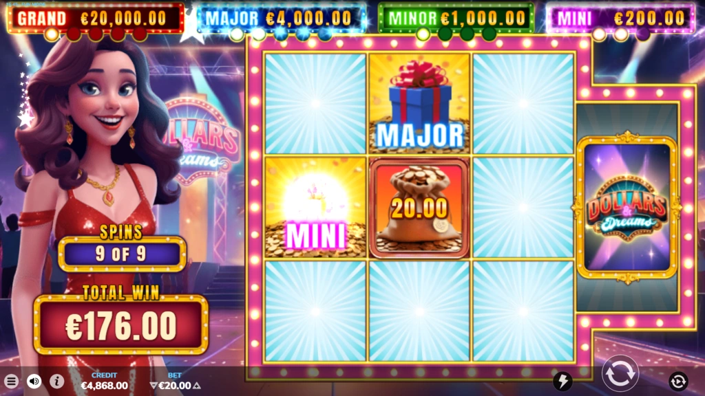 Dreamy Genie Dollars & Dreams Jackpot