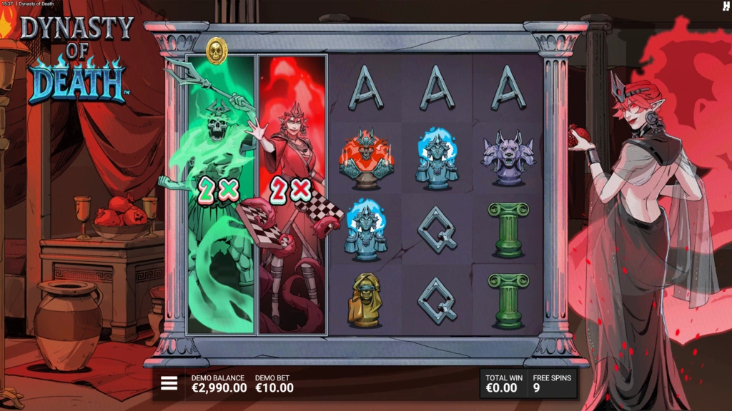 Dynasty of Death - 4 Scatters Free Spins