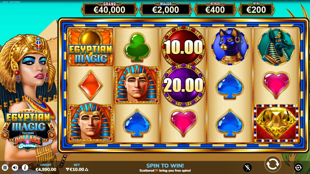 Egyptian Magic Dollars & Dreams - Base Game