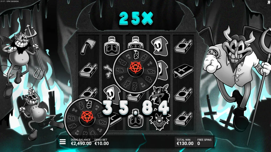 Epic SixSixSix Free Spins