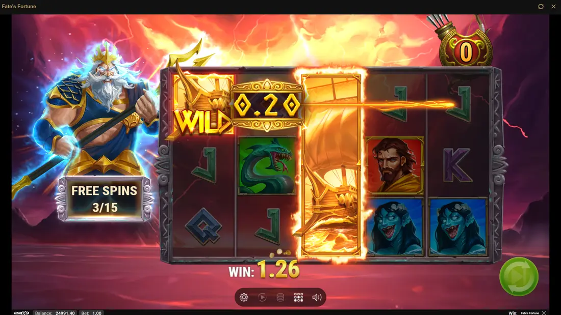 Fate's Fortune Free Spins