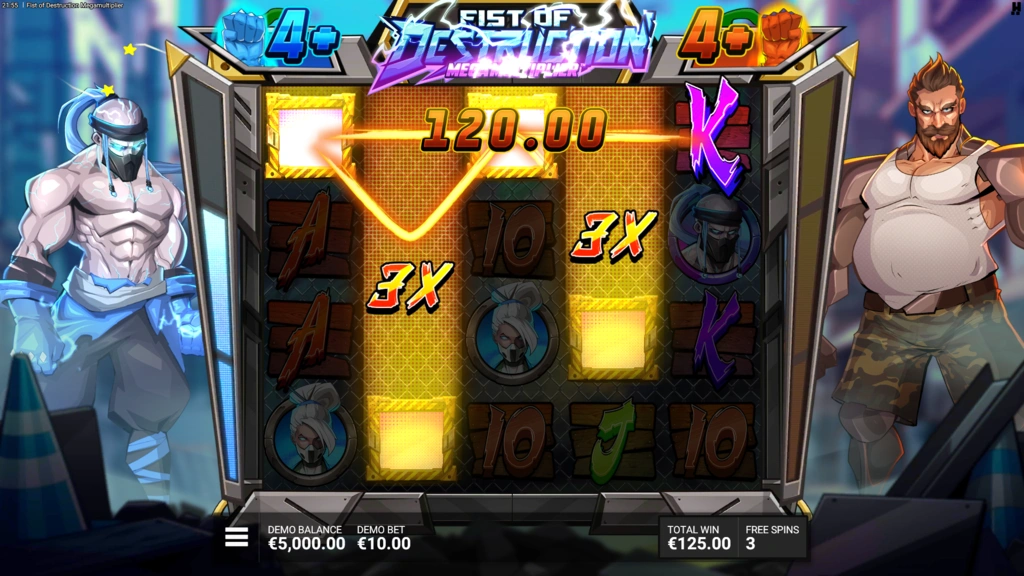 Fist of Destruction Megamultiplier Free Spins Fist of Destruction Megamultiplier Free Spins