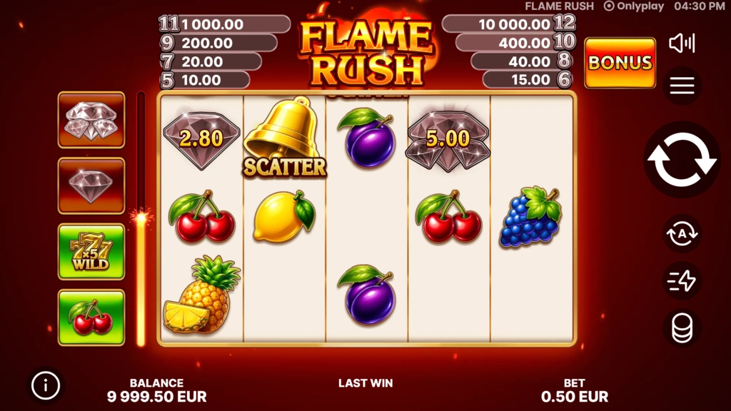 Flame Rush Base Game