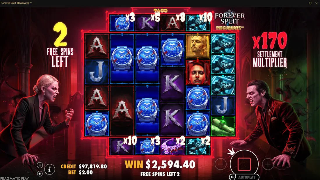 Forever Split Megaways™ Super Free Spins