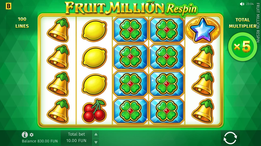 Fruit Million Respin Expanding Wild