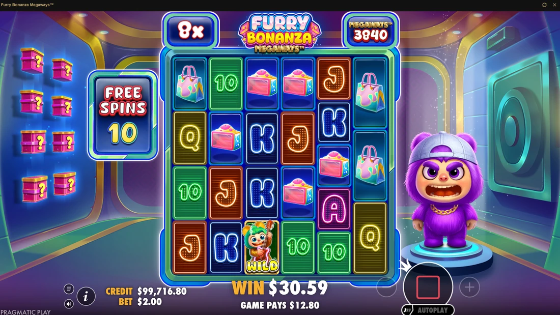 Furry Bonanza Megaways Free Spins