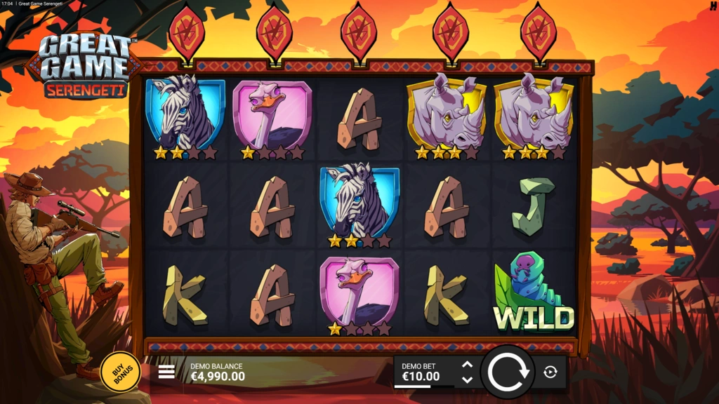 Great Game Serengeti Base Game