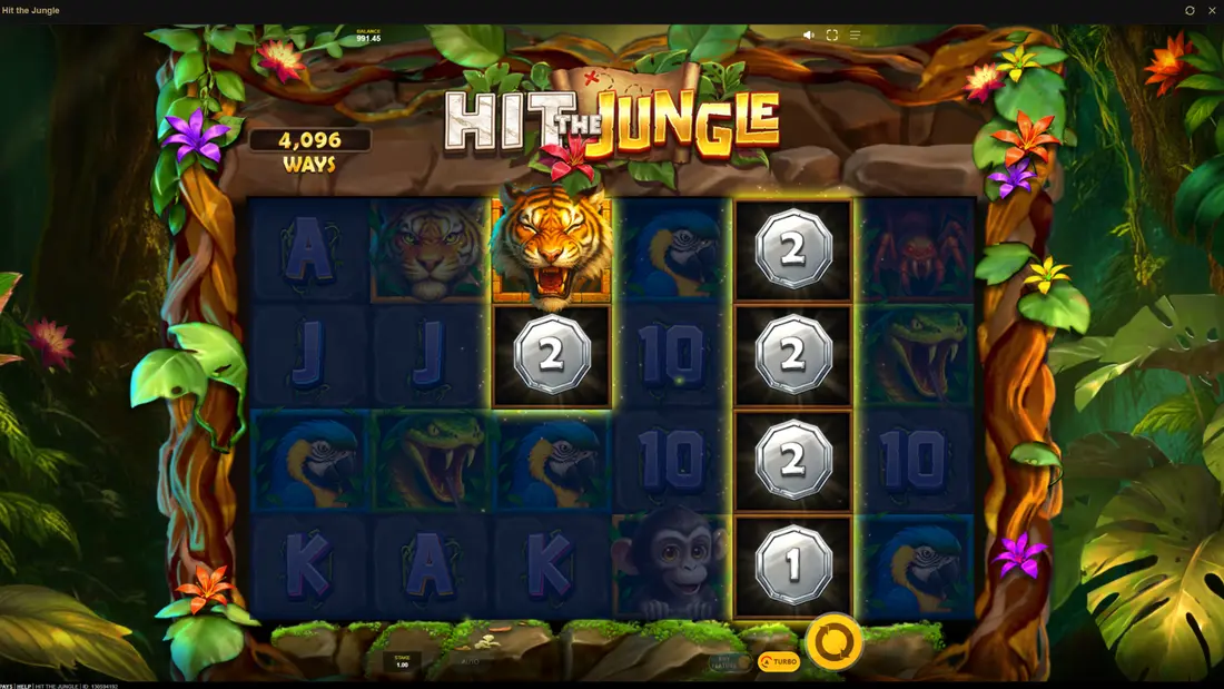Hit The Jungle Lucky Coins