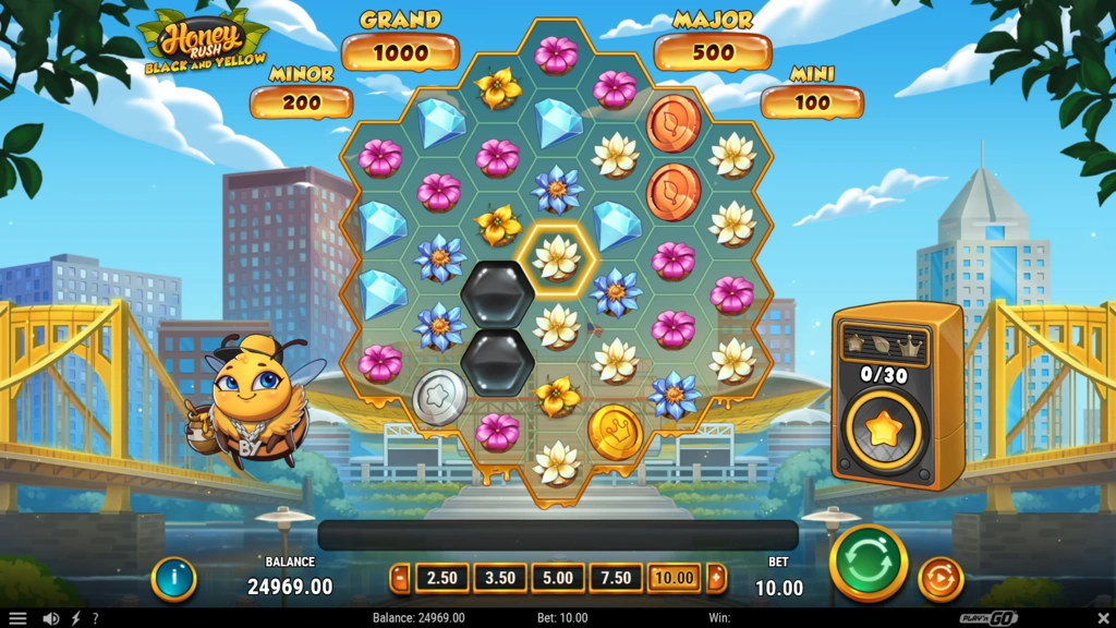 Honey Rush Black and Yellow - Base Game