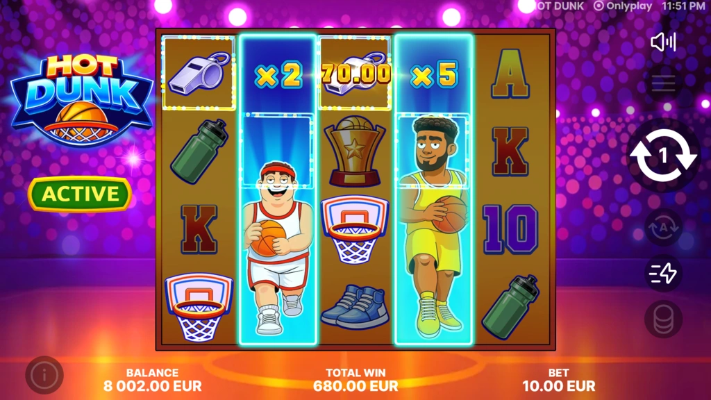 Hot Dunk - Expanding Wild