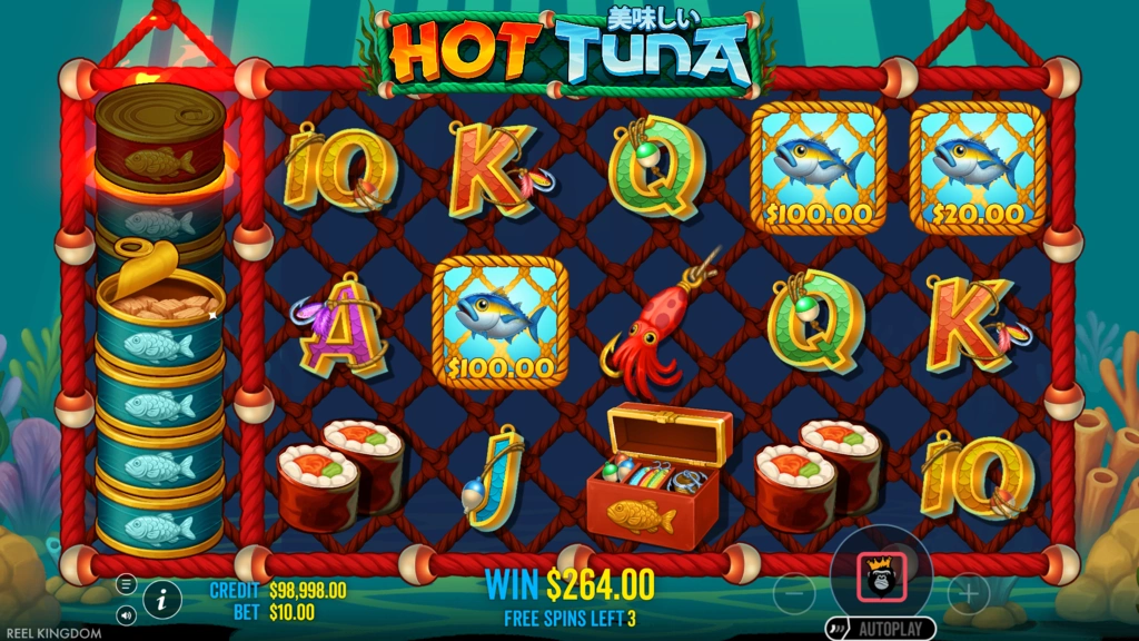 Hot Tuna - Cash Collect in Free Spins