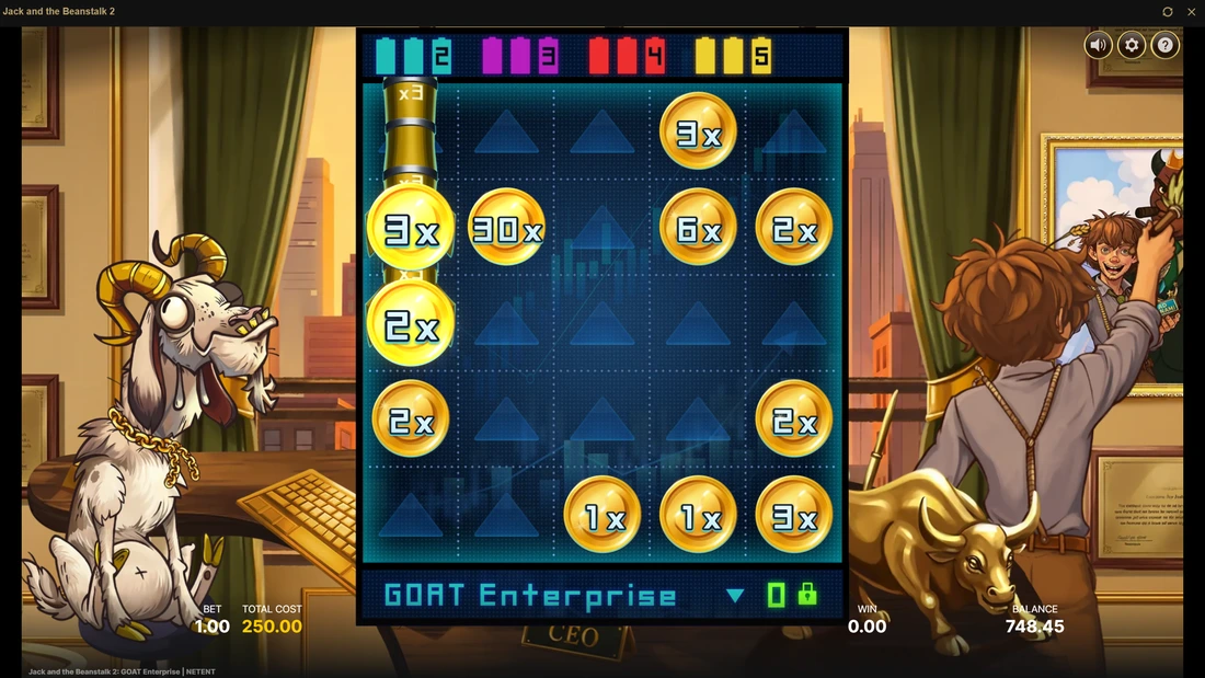 Jack and the Beanstalk 2 GOAT Enterprise Super Bonus