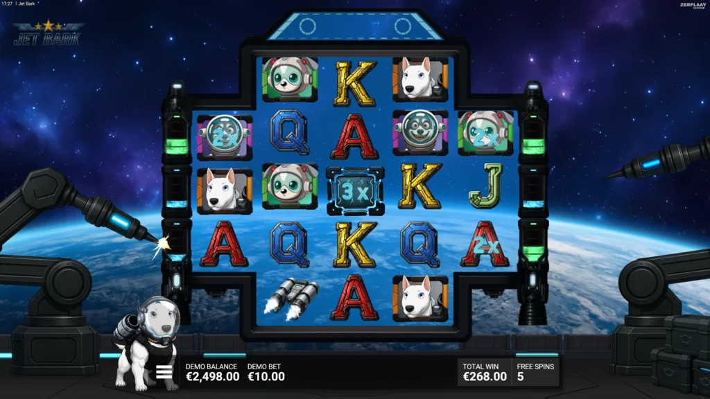 Jet Bark Free Spins