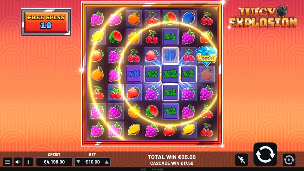 Juicy Explosion - Cell Multiplier in Free Spins
