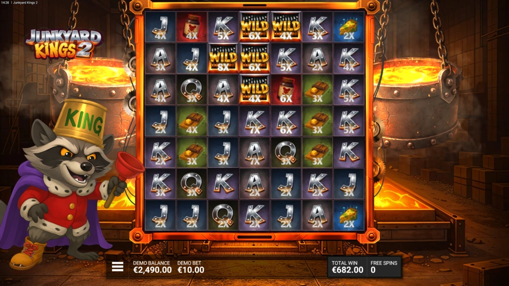 Junkyard Kings 2 - 4 Scatters Bonus Game