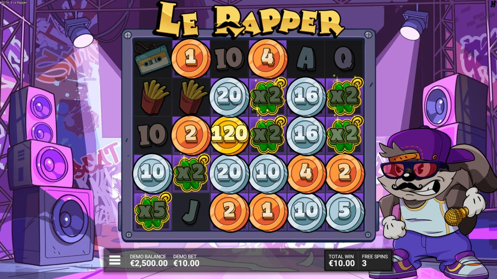Le Rapper - Free Spins