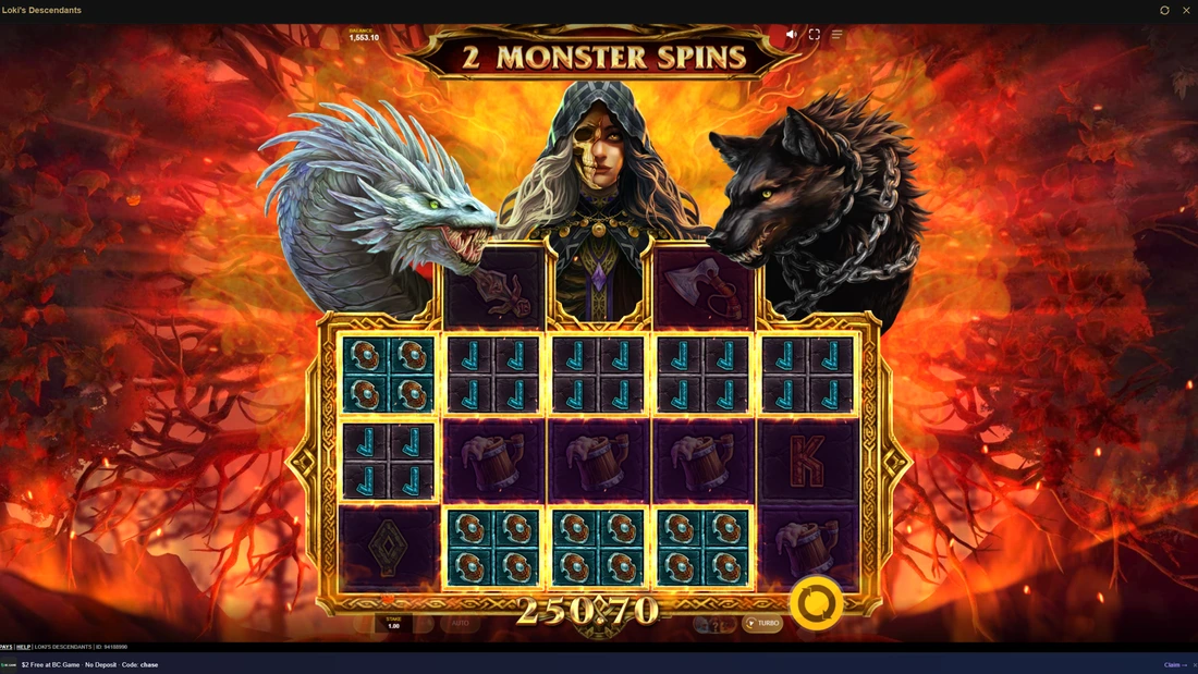 Lokis Descendants Monster Spins