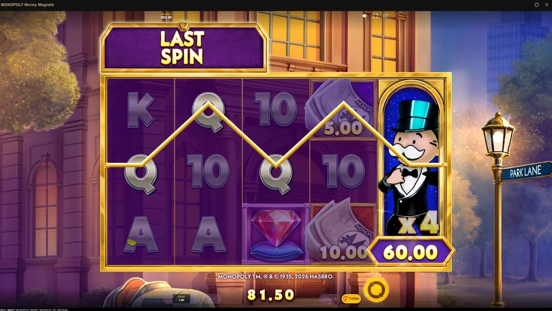 MONOPOLY Money Magnate Free Spins