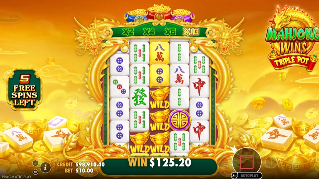 Mahjong Wins Triple Pot - Free Spins