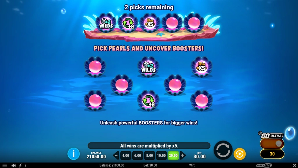 Manta Mayhem - Free Spins Picker