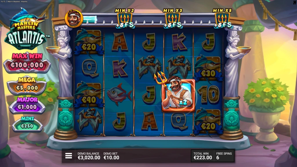 Marlin Masters Atlantis - Free Spins