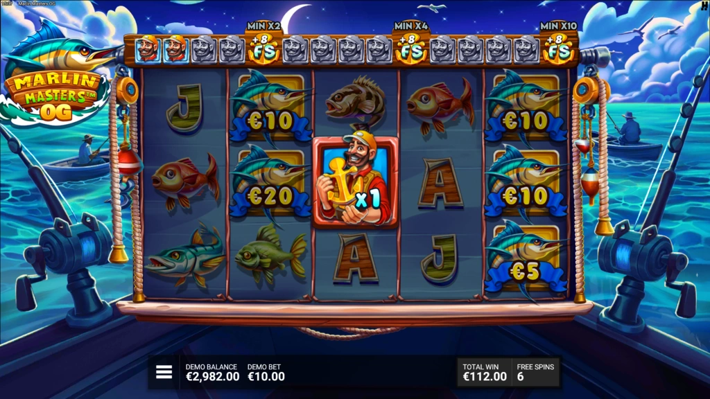 Marlin Masters OG Free Spins