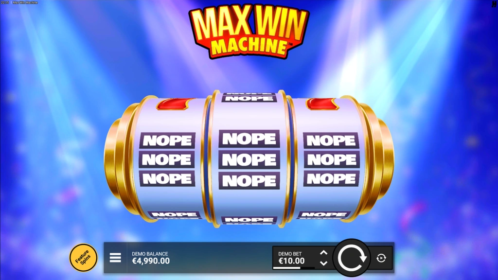 Max Win Machine Base Game