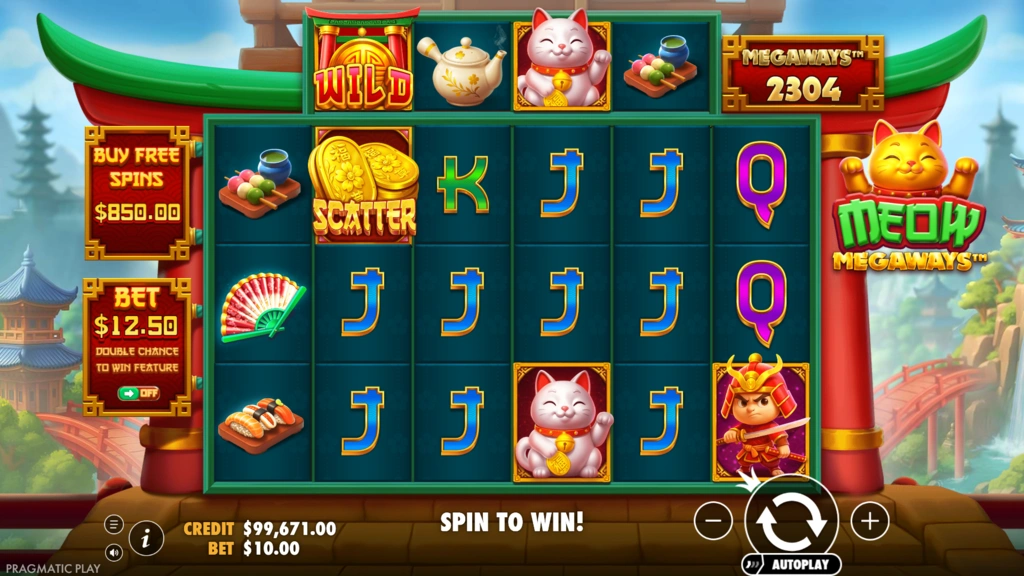 Meow Megaways - Base Game