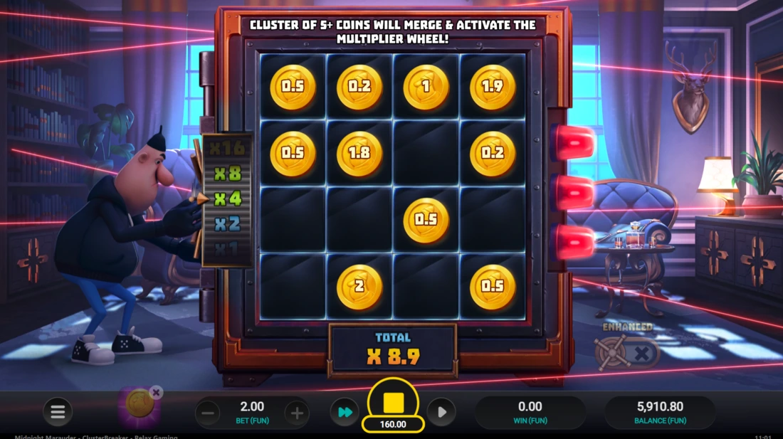 Midnight Marauder Coin Caper Bonus