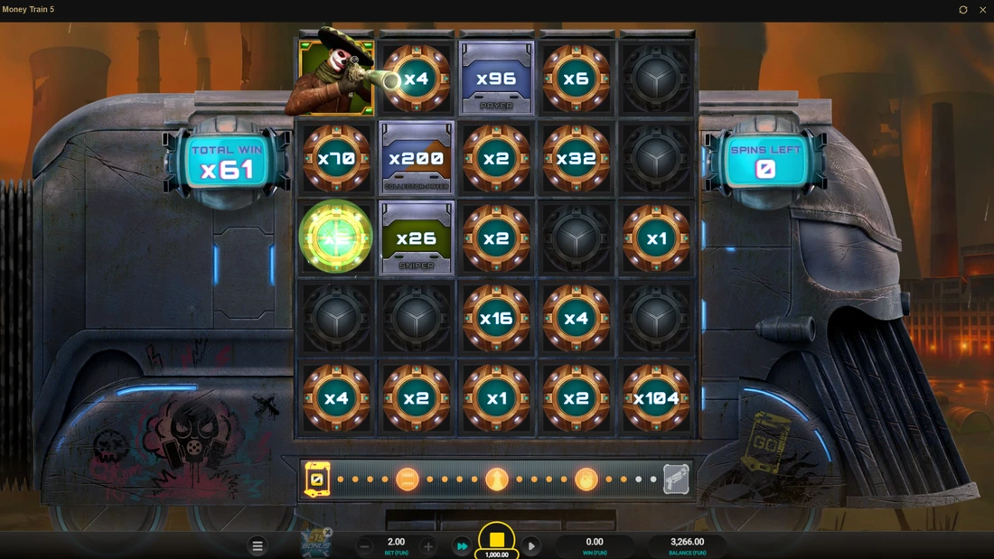Money Train 5 Super Free Spins
