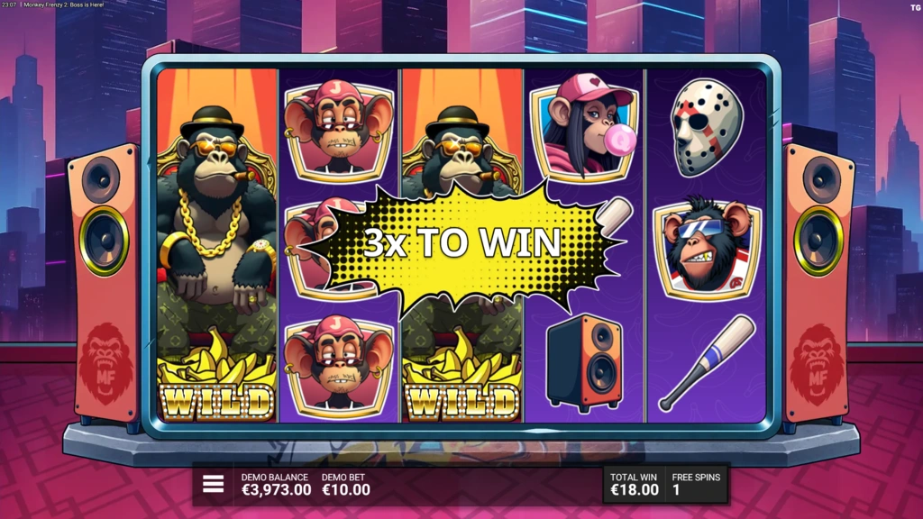 Monkey Frenzy 2 Boss is Here - Free Spins