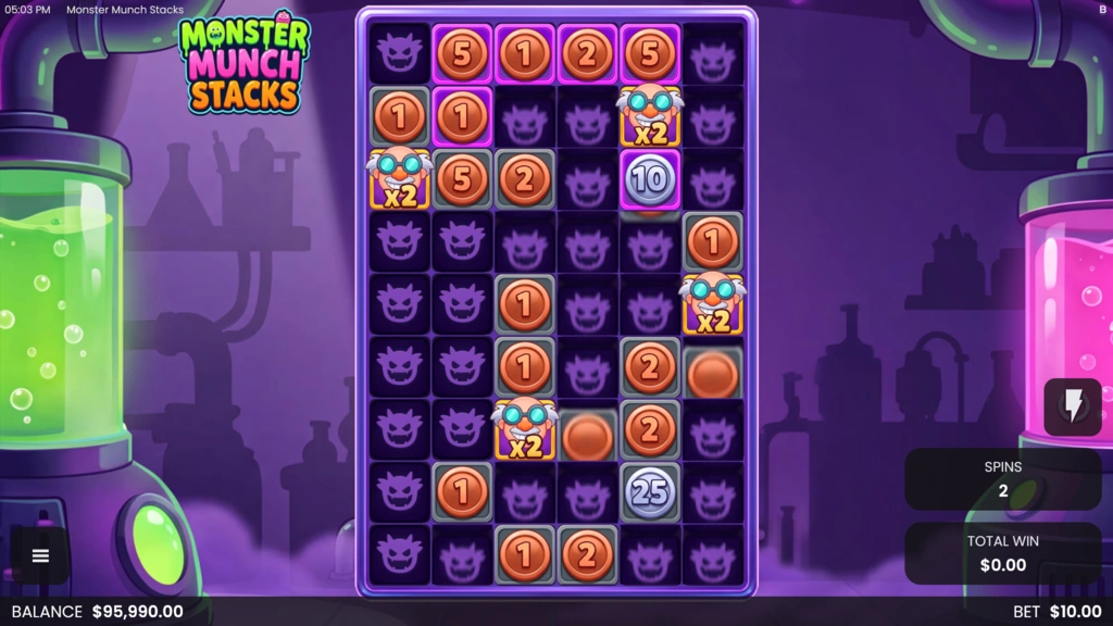 Monster Munch Stacks Free Spins