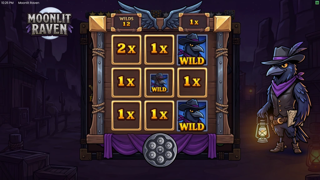 Moonlit Raven Mini Game
