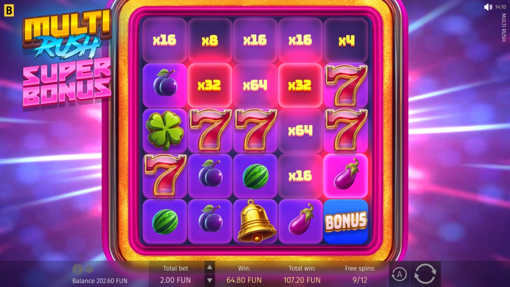 Multi Rush Super Bonus