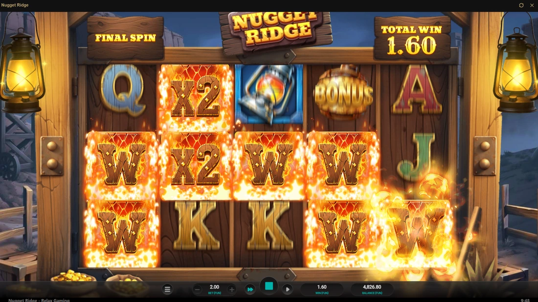 Nugget Ridge Free Spins