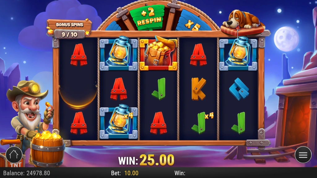 Nugget n’ Nonsense - Free Spins