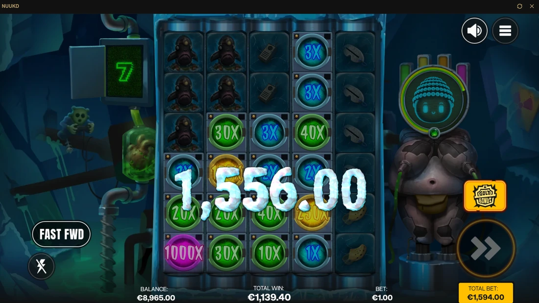 Nuukd Gold Bonus Coins