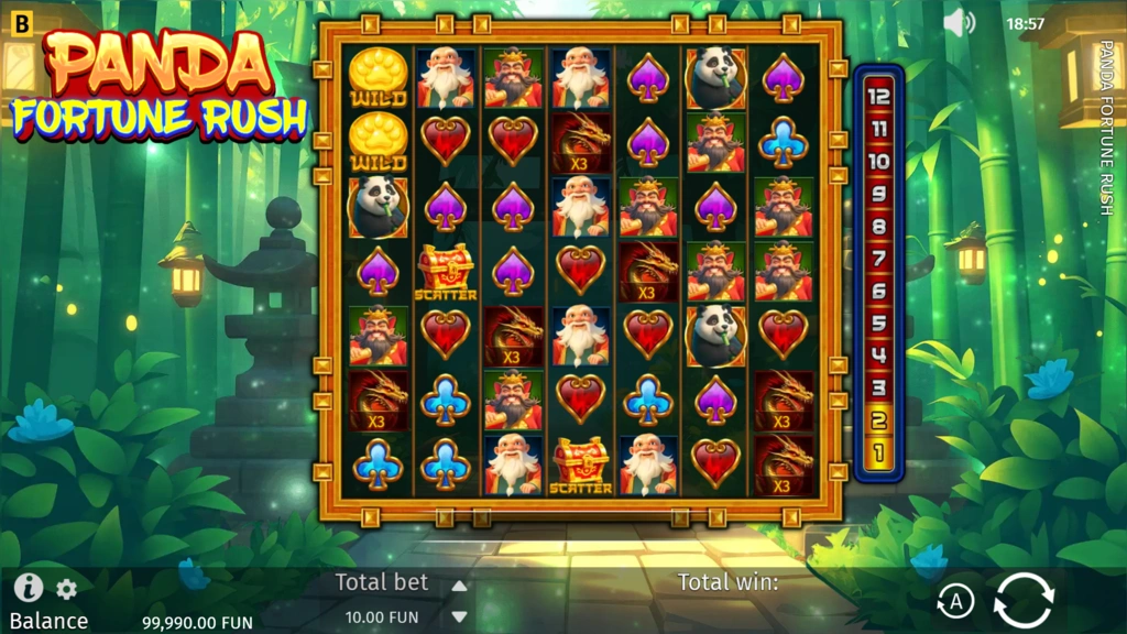 Panda Fortune Rush - Base Game