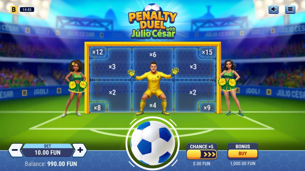 Penalty Duel With Julio Cesar Base Game
