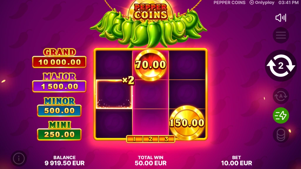 Pepper Coins - Bonus Game