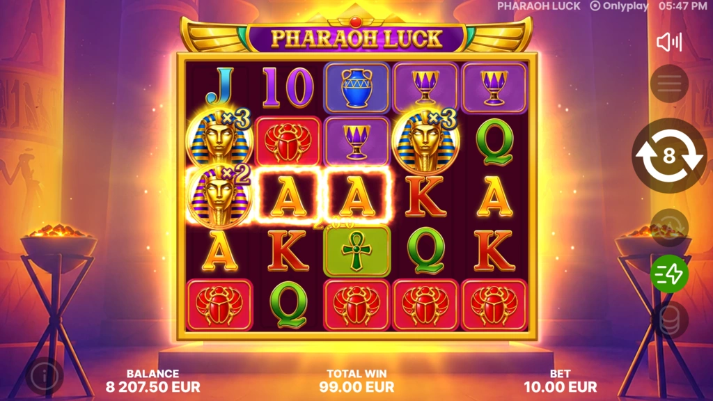 Pharaoh Luck Free Spins