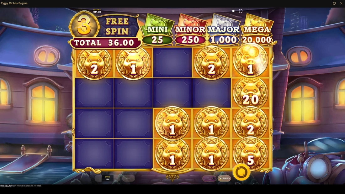 Piggy Riches Begins Hold and Respin Bonus