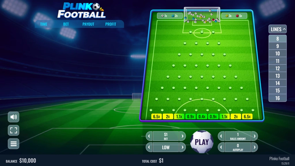 Plinko Football Loading Screen