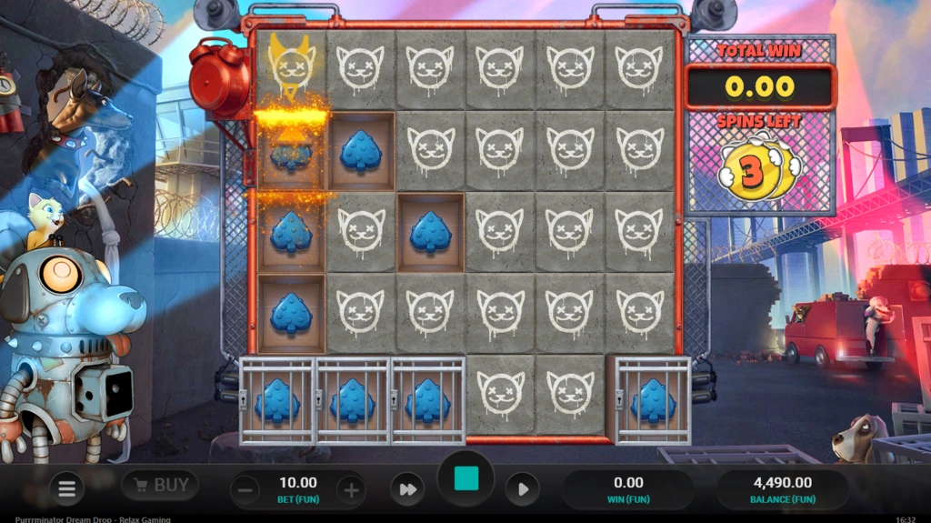 Purrrminator - Free Spins