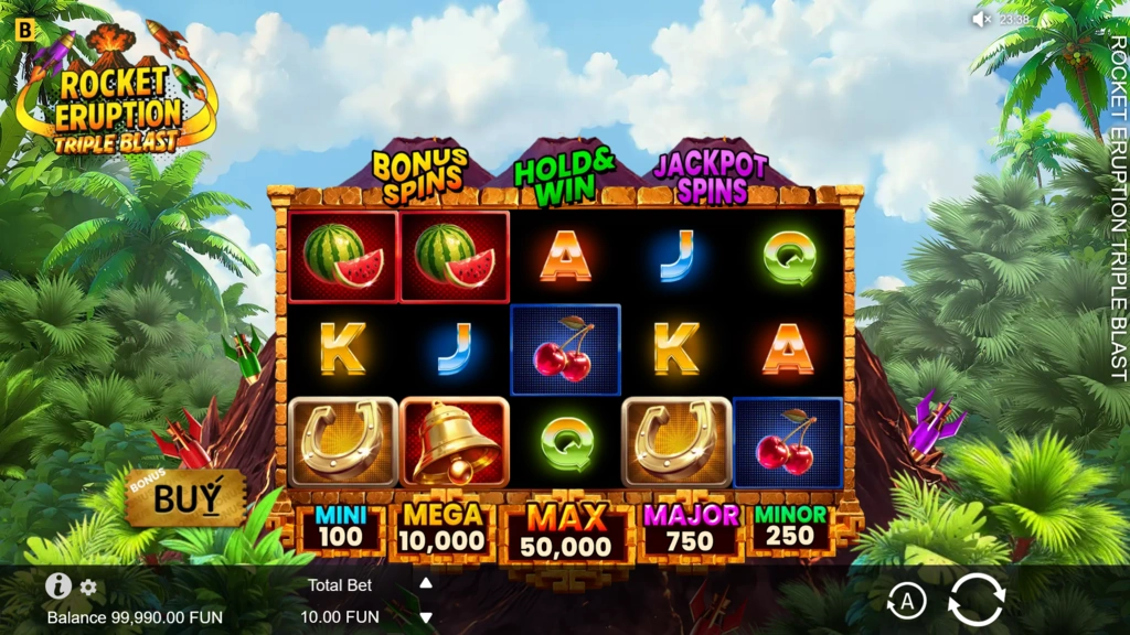 Rocket Eruption Triple Blast - Base Game