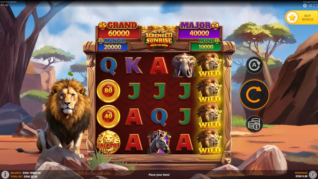 Serengeti Sunrise - Base Game