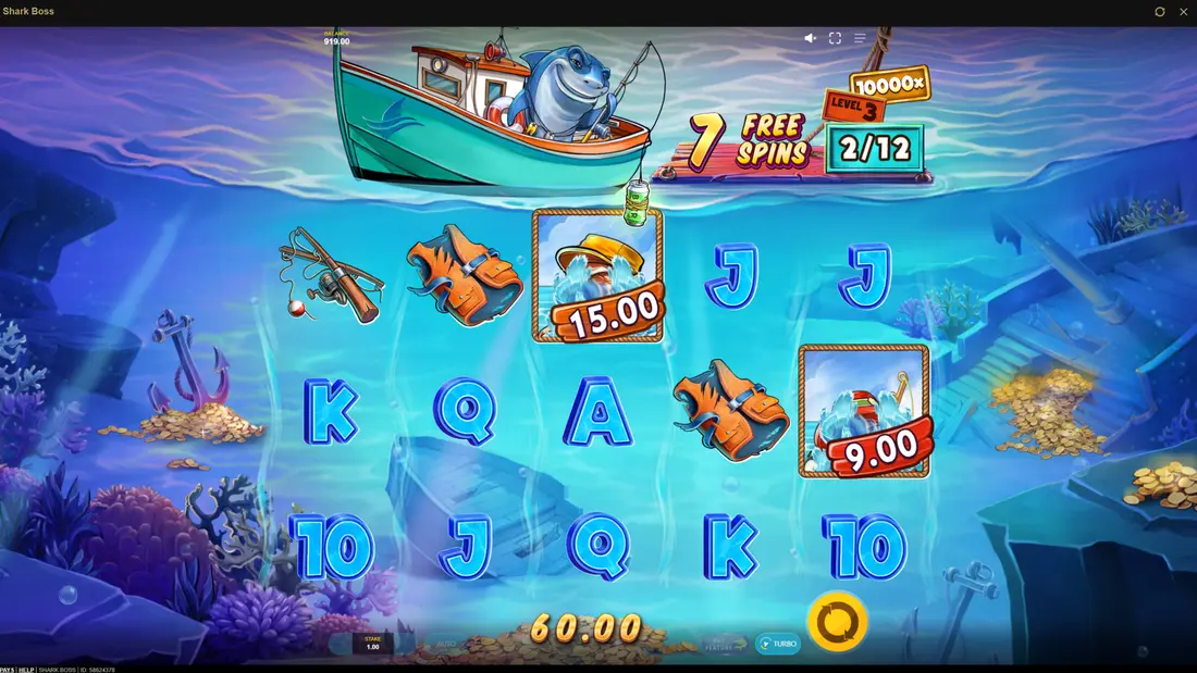 Shark Boss Free Spins