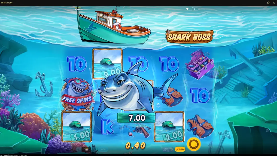 Shark Boss Golden Trophy